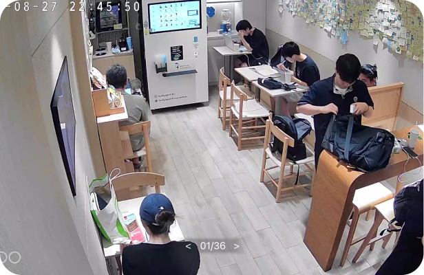 럭키스팟 매장 CCTV 하단 이미지 3