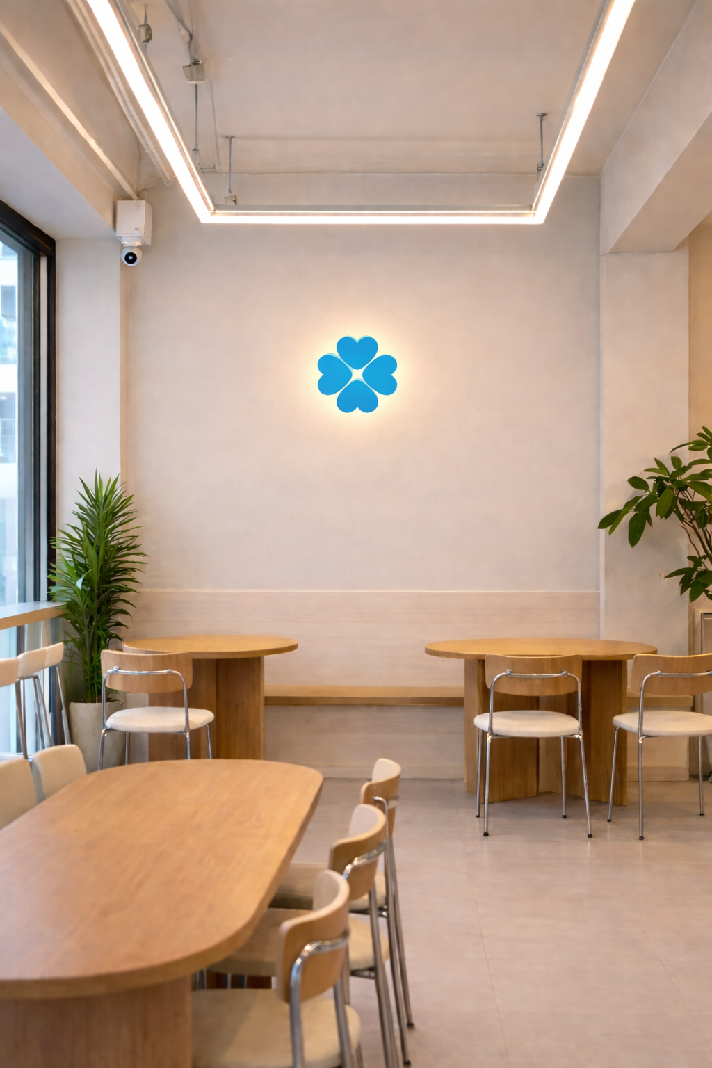 럭키스팟 매장 내부 좌석 공간